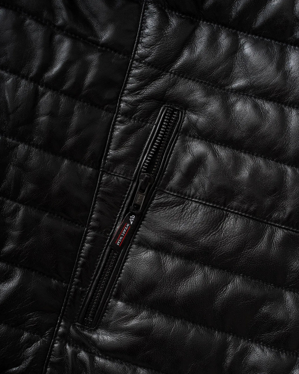 Full Grain Quilted Sheep Skin Leather Jacket Monza Quilted