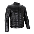 Full Grain Quilted Sheep Skin Leather Jacket Monza Quilted
