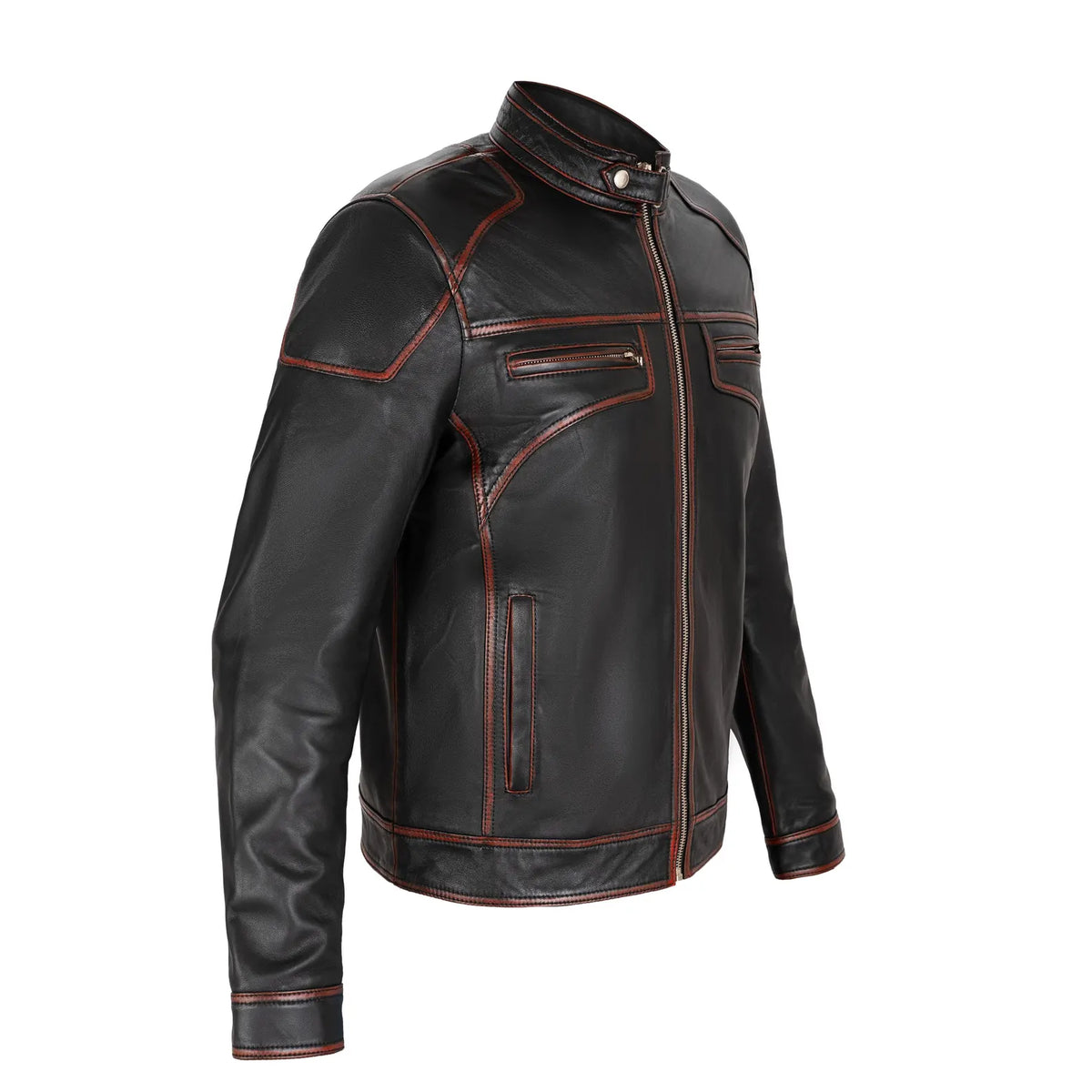 The Red Line Sheep Skin full grain Leather Jacket