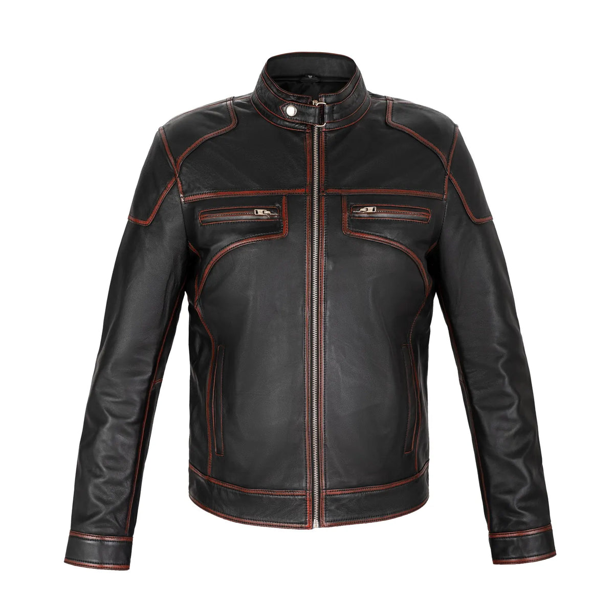The Red Line Sheep Skin full grain Leather Jacket