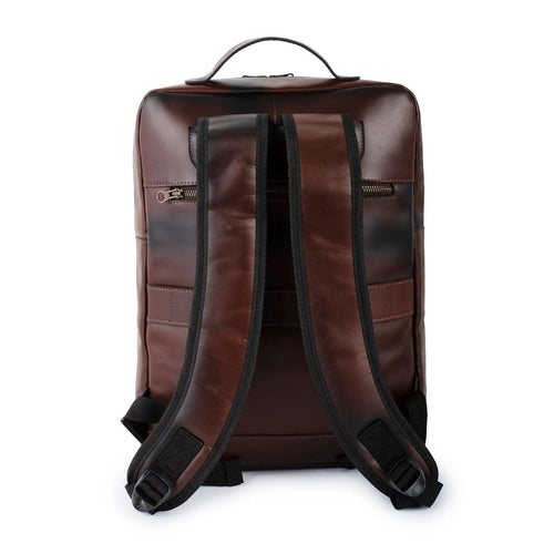 Metropolitan Top Grain Cowhide Leather Backpack